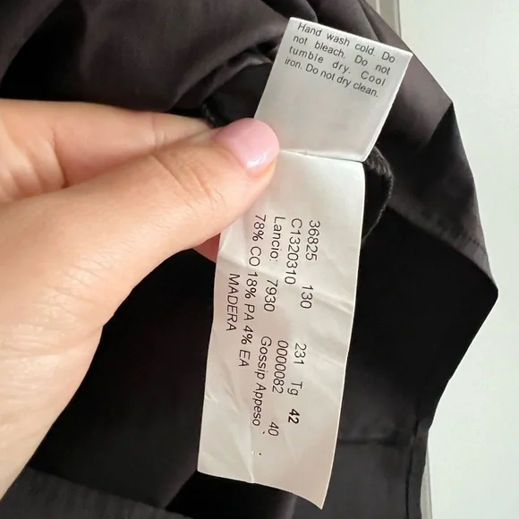 Antonelli Firenze dress Made in Italy size 42 , cotton 78%